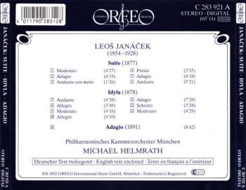 CD Leoš Janáček: Suite · Idyla · Adagio