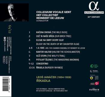 CD Collegium Vocale: Říkadla