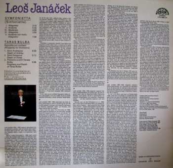 LP The Czech Philharmonic Orchestra: Sinfonietta, Taras Bulba