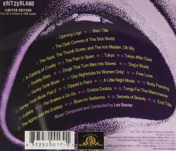 CD Les Baxter: Sadismo Original Motion Picture Soundtrack LTD