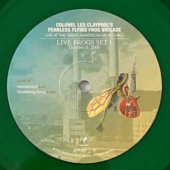 7LP/Set di cofanetti Les Claypool: Adverse Yaw: The Prawn Song Years CLR