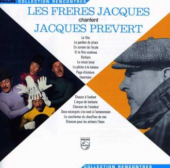 Album Les Frères Jacques: Les Frères Jacques Chantent Jacques Prévert