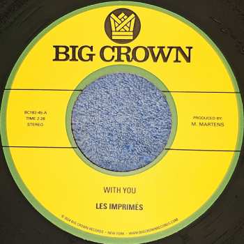 SP Les Imprimés: With You