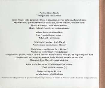 CD Les Trois Accords: J'aime Ta Grand-Mère