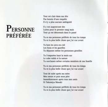 CD Les Trois Accords: J'aime Ta Grand-Mère