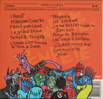 CD Les Wampas: Tempête, Tempête