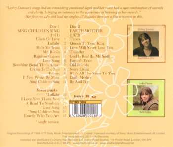 2CD Lesley Duncan: Sing Lesley Sing - The RCA And CBS Recordings 1968-1972