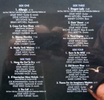 2LP Leslie West: Guitarded LTD | CLR