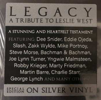 LP Leslie West: Legacy: A Tribute To Leslie West LTD | CLR