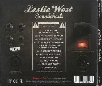 CD Leslie West: Soundcheck
