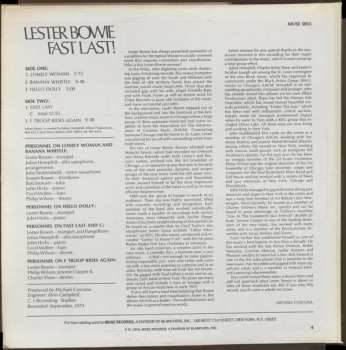 LP Lester Bowie: Fast Last!