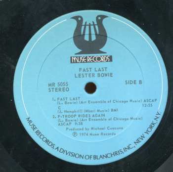LP Lester Bowie: Fast Last!