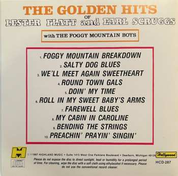 CD Flatt & Scruggs: The Golden Hits Of Lester Flatt And Earl Scruggs