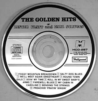 CD Flatt & Scruggs: The Golden Hits Of Lester Flatt And Earl Scruggs