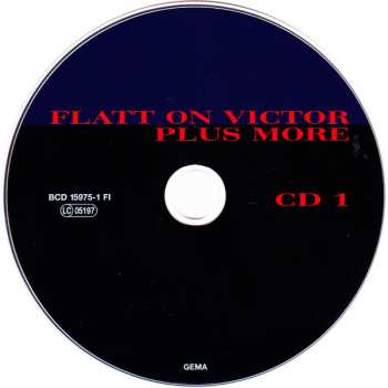 6CD/Set di cofanetti Lester Flatt: Flatt On Victor Plus More