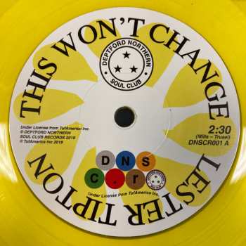 SP Lester Tipton: This Won't Change / Baby Don't You Weep CLR
