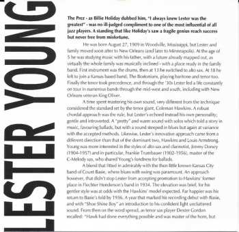 CD Lester Young: Easy Does It 1936 - 1940