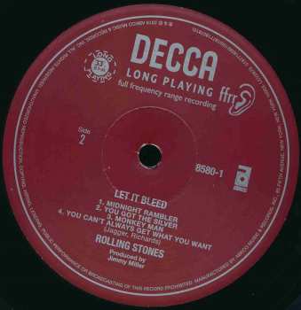 2LP/SP/Set di cofanetti/2SACD The Rolling Stones: Let It Bleed DLX | LTD | NUM