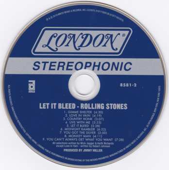 2LP/SP/Set di cofanetti/2SACD The Rolling Stones: Let It Bleed DLX | LTD | NUM