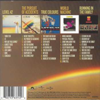 5CD/Set di cofanetti Level 42: 5 Classic Albums