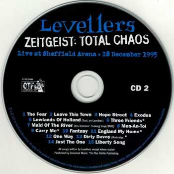 2CD/DVD The Levellers: Zeitgeist