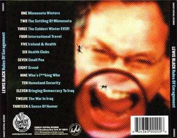 CD Lewis Black: Rules Of Enragement