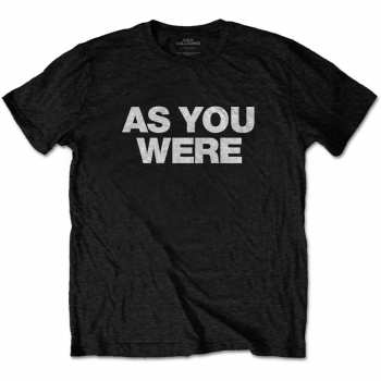 Merch Liam Gallagher: Maglietta As You Were 