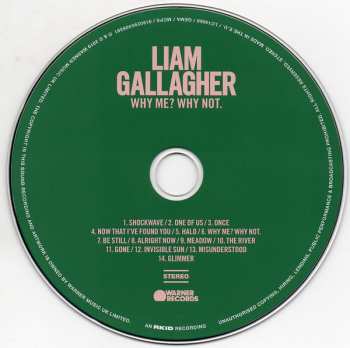 CD Liam Gallagher: Why Me? Why Not. DLX