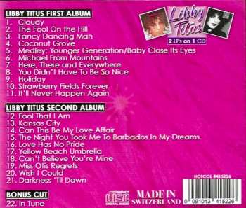 CD Libby Titus: First Album / Second Album 