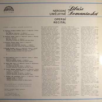 LP Libuše Domanínská: Operní Recitál