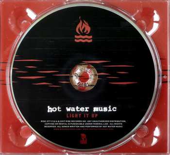 CD Hot Water Music: Light It Up