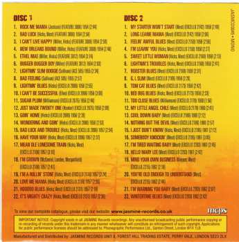 2CD Lightning Slim: I'm A Rolling Stone: Louisiana Swamp Blues