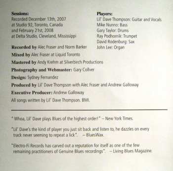 CD Dave Thompson: Deep In The Night