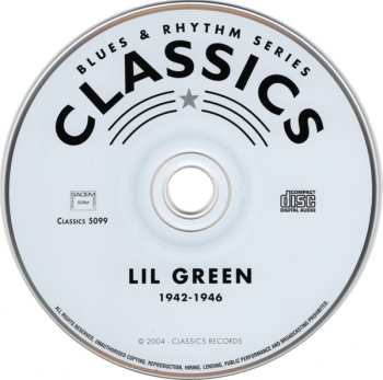 CD Lil Green: The Chronological Lil Green 1942-1946