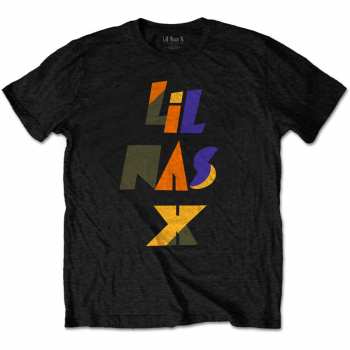 Merch Lil Nas X: Maglietta Scrap Letters 