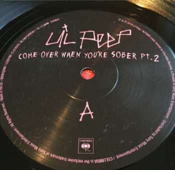 2LP Lil Peep: Come Over When You're Sober, Pt. 1 & Pt. 2 DLX | LTD | CLR