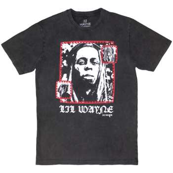 Merch Lil Wayne: Stone Wash Maglietta Mono Photo