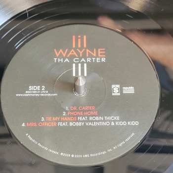 2LP Lil Wayne: Tha Carter III