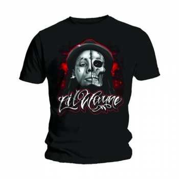 Merch Lil Wayne: Maglietta Skull Sketch 