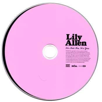CD Lily Allen: It's Not Me, It's You