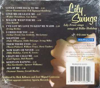 CD Lily Frost: Lily Swings