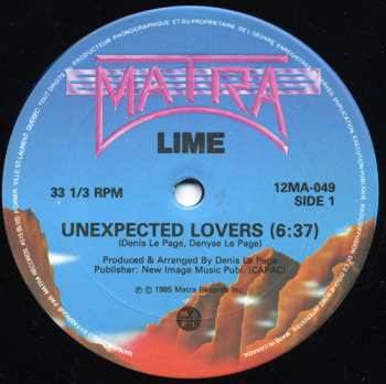 Album Lime: Unexpected Lovers