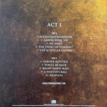 4LP/Set di cofanetti Lin-Manuel Miranda: Hamilton (Original Broadway Cast Recording)