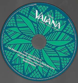 CD Lin-Manuel Miranda: Vaiana La Légende Du Bout Du Monde