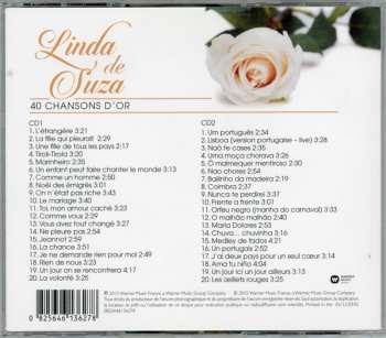 2CD Linda De Suza: 40 Chansons D'or