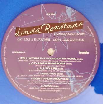 LP Aaron Neville: Cry Like A Rainstorm - Howl Like The Wind
