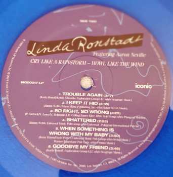 LP Aaron Neville: Cry Like A Rainstorm - Howl Like The Wind