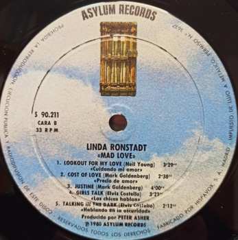 LP Linda Ronstadt: Mad Love