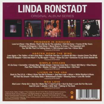 5CD/Set di cofanetti Linda Ronstadt: Original Album Series