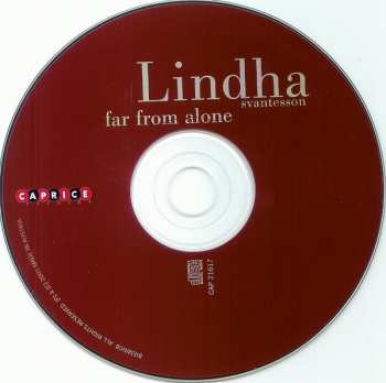 CD Lindha Svantesson: Far From Alone